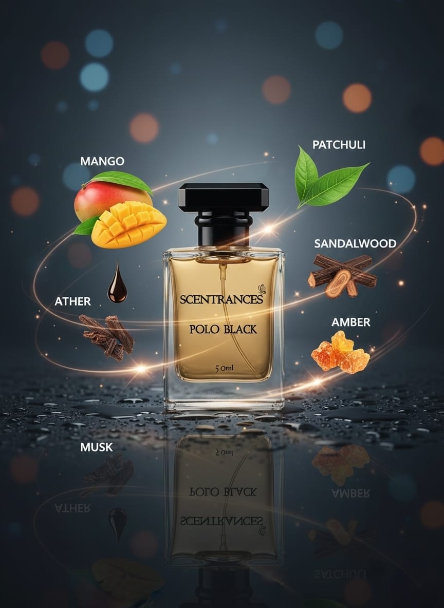 Scentrances Polo Black Eau de Parfum (50ml) Men's/Unisex Scent