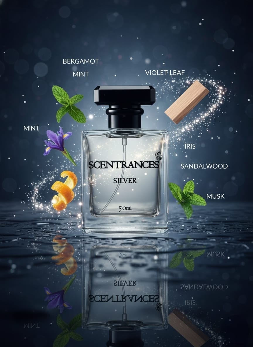 Scentrances Silver Eau de Parfum (50ml)